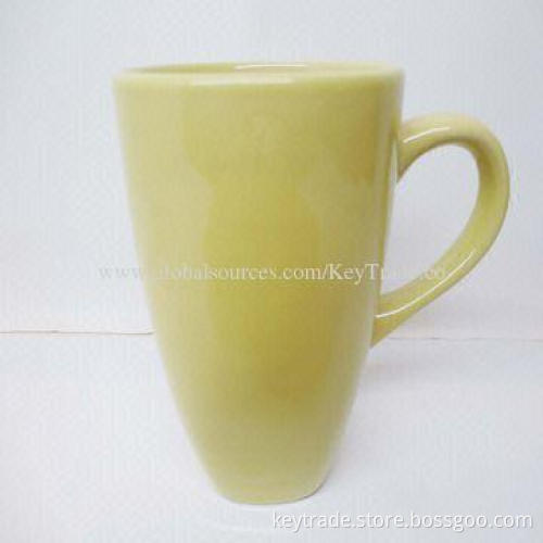 Fine Stoneware Color Glazed Mug, Multi-color, FDA, CA65, 84/500 EEC, LFGB Standards